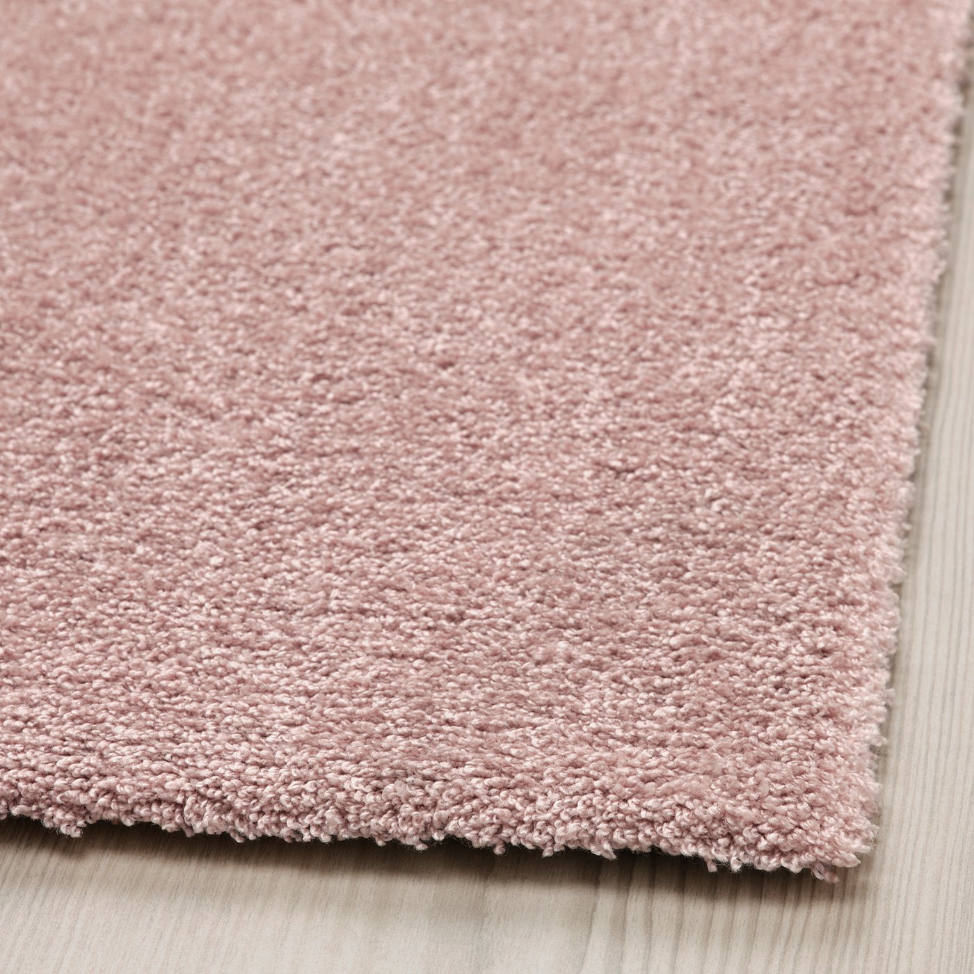 light pink rug