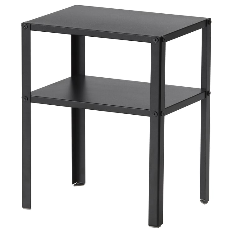 KNARREVIK nightstand, black, 145/8x11" IKEA