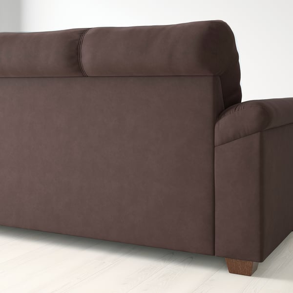 Knislinge Sofa Samsta Dark Brown Ikea