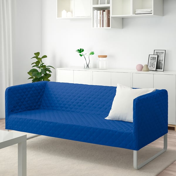 Knopparp Sofa Knisa Bright Blue Ikea
