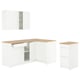 KNOXHULT Corner kitchen, white