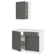 Option: KNOXHULT Kitchen, dark gray, 48x24x88 "