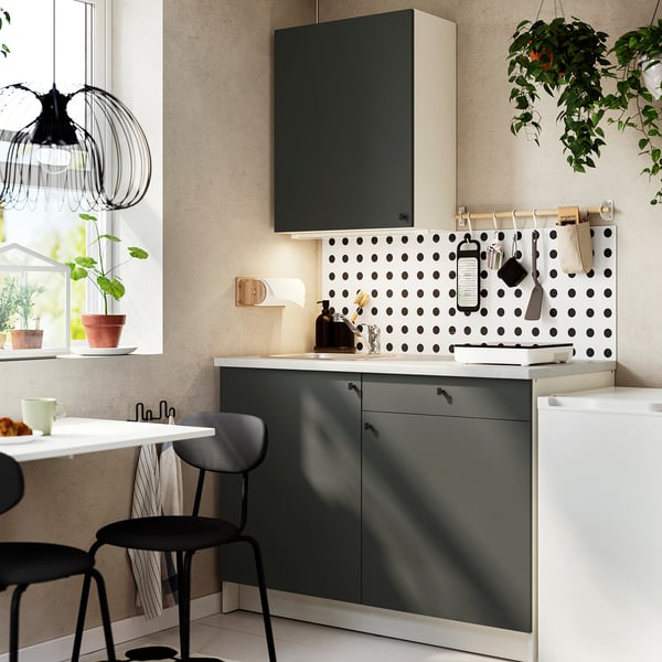 KNOXHULT Kitchen, dark gray, 48x24x88 "