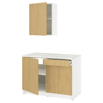 KNOXHULT Kitchen, oak effect, 48x24x88 "