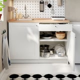 KNOXHULT Kitchen, white frame, 48x24x88 "