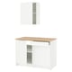 KNOXHULT Kitchen, white, 48x24x88 "