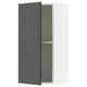 KNOXHULT Wall cabinet with door, dark gray, 15x12x30 "