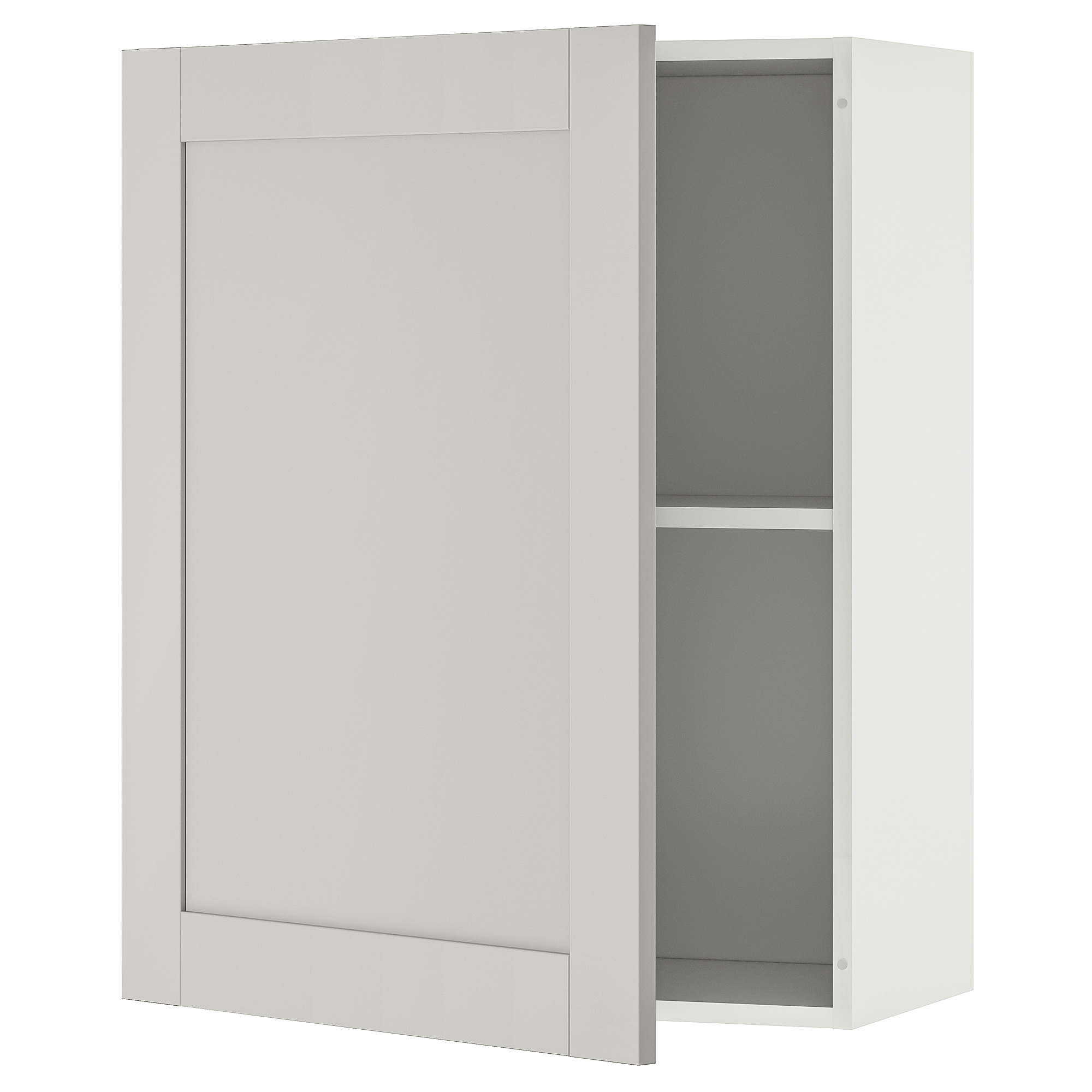 KNOXHULT Wall with door, gray, Width 24" IKEA