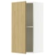 KNOXHULT Wall cabinet with door, oak effect, 15x12x30 "