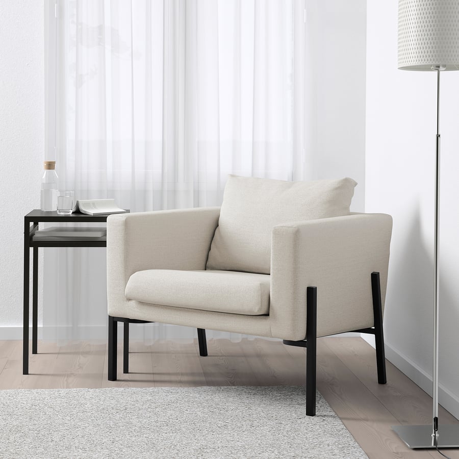 KOARP Armchair, Gunnared beige IKEA