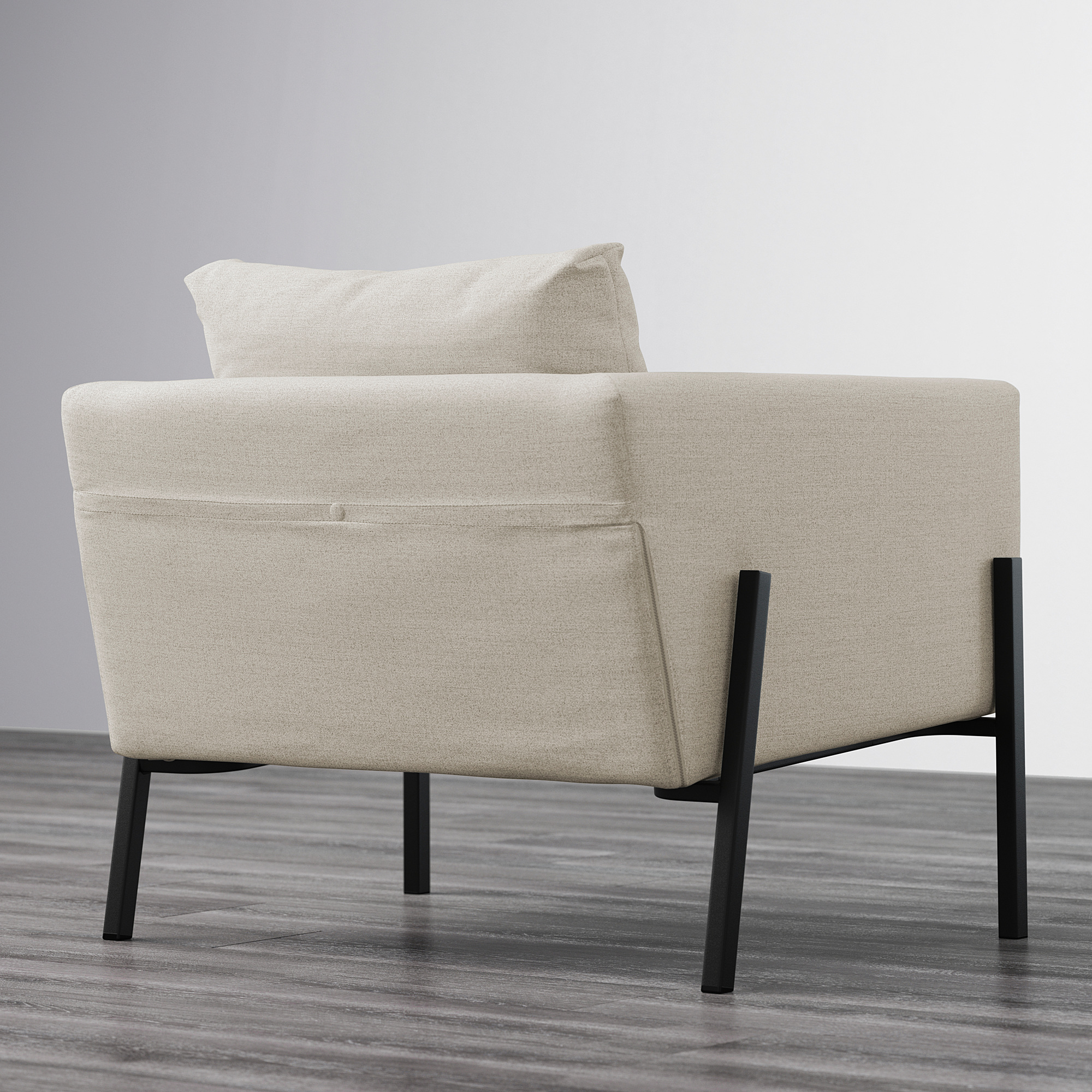 KOARP Armchair, Gunnared beige IKEA