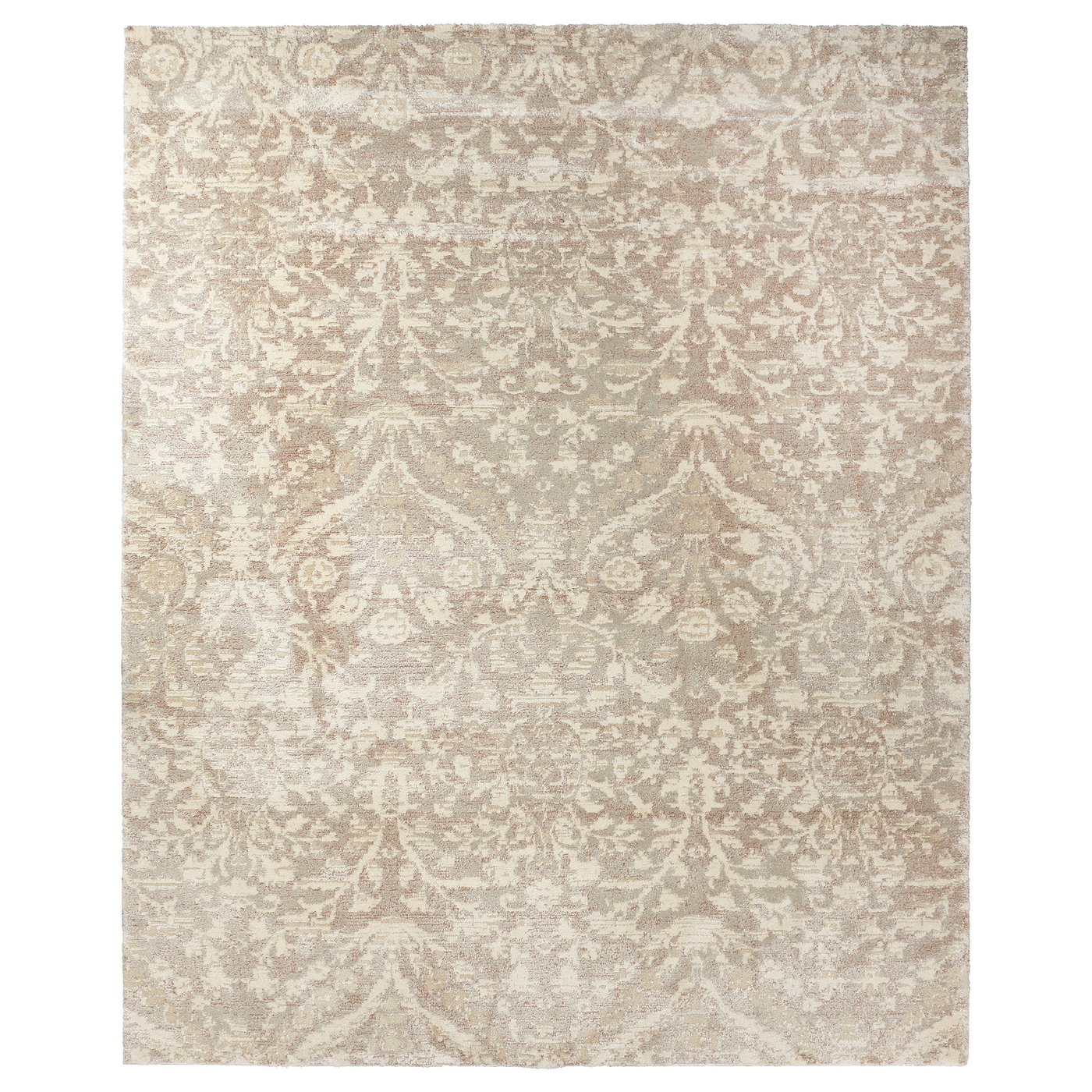 Rug, Low Pile, Beige/Off-White