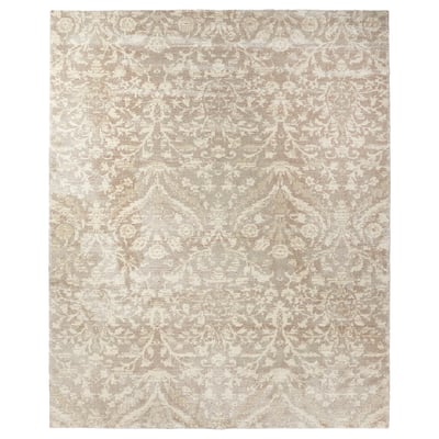 KÖBILDNING Rug, low pile, beige/off-white, 7 ' 10 "x9 ' 10 "