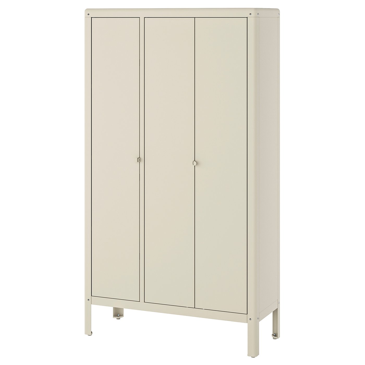KOLBJÖRN cabinet, beige outdoor/indoor, 35x63