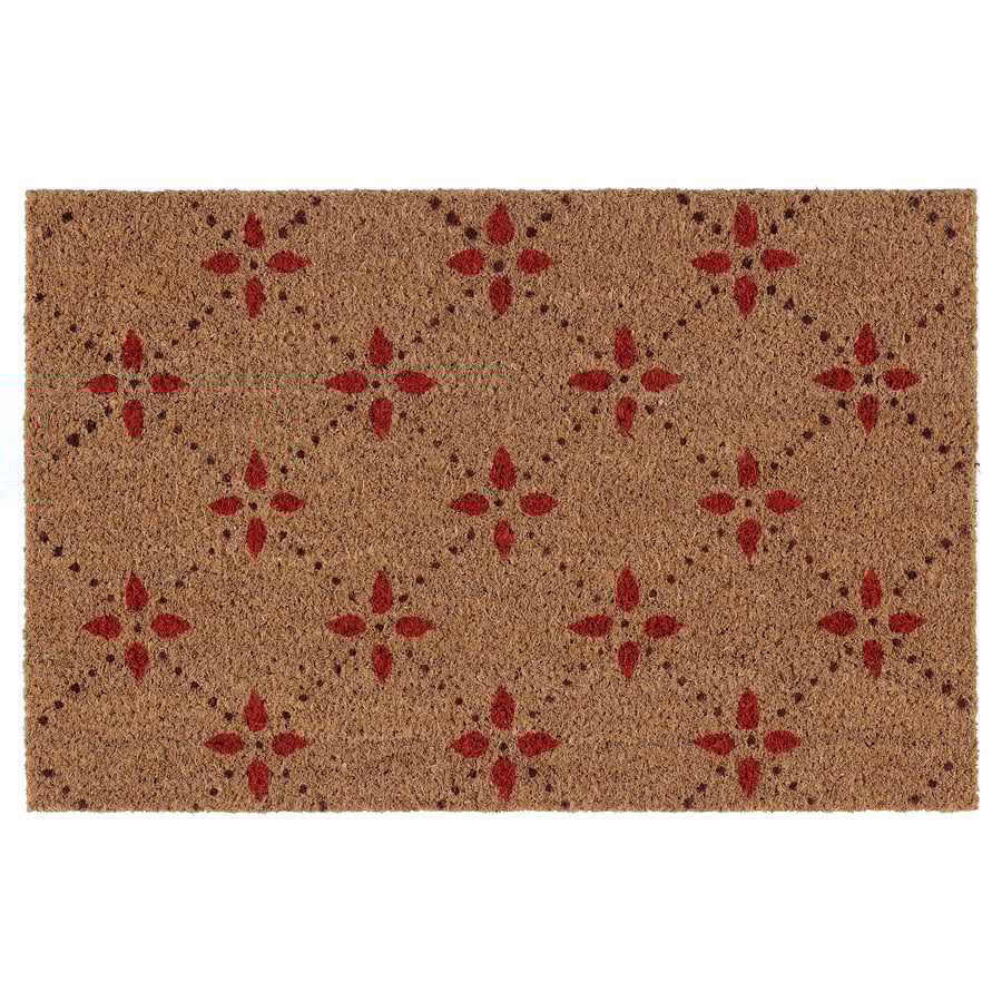 KOLLEKTOR Door mat, red, 1'4"x2'0" IKEA