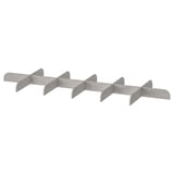 KOMPLEMENT Divider for pull-out tray, light gray, 39 3/8x13 3/4 "