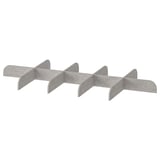 KOMPLEMENT Divider for pull-out tray, light gray, 29 1/2x13 3/4 "