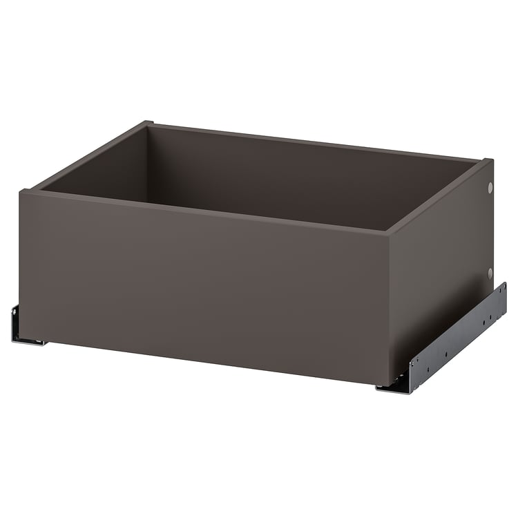 KOMPLEMENT drawer, dark gray, 195/8x133/4" IKEA