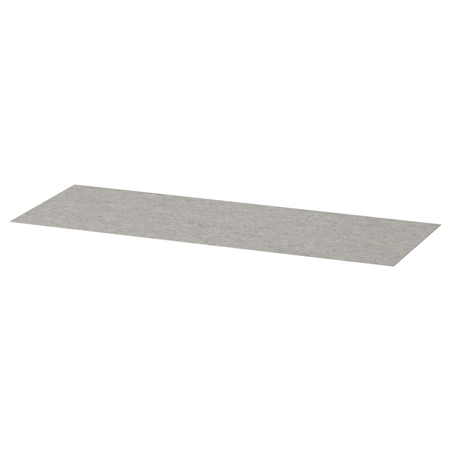 KOMPLEMENT drawer liner, light gray, 35x113/4" IKEA
