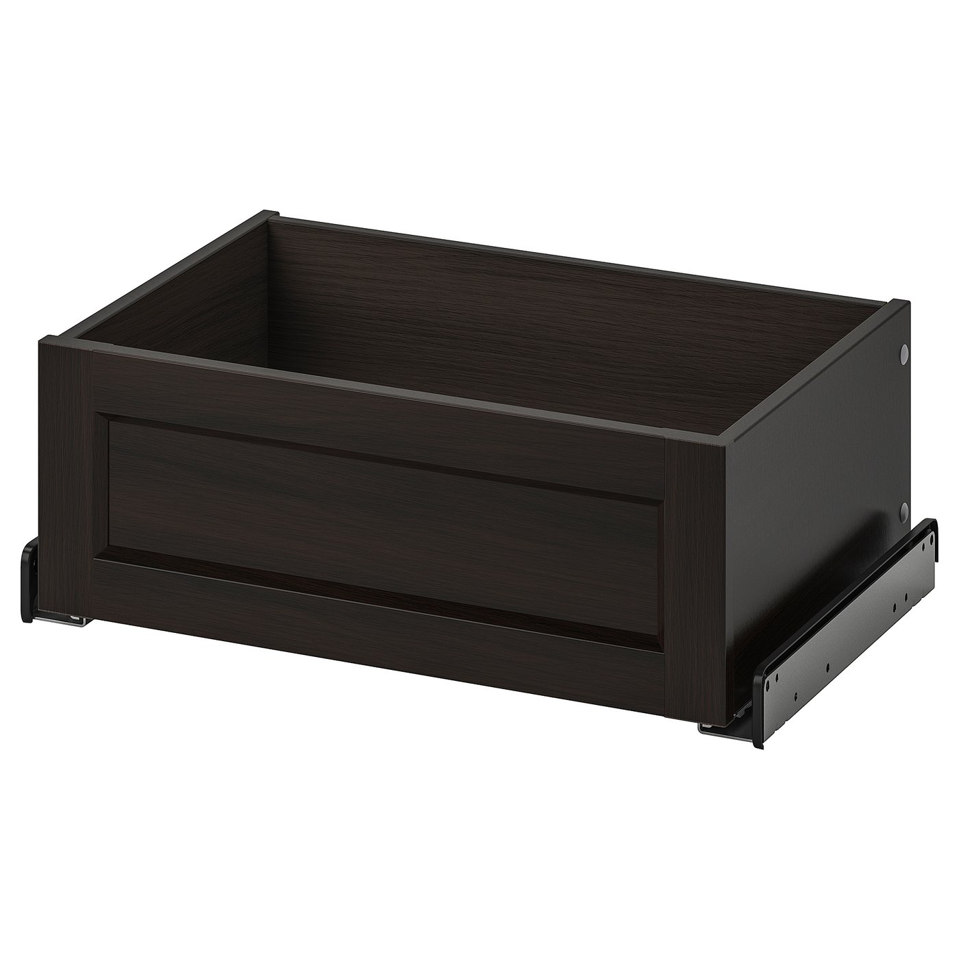 KOMPLEMENT Drawer with framed front, blackbrown, 19 5/8x13 3/4" IKEA