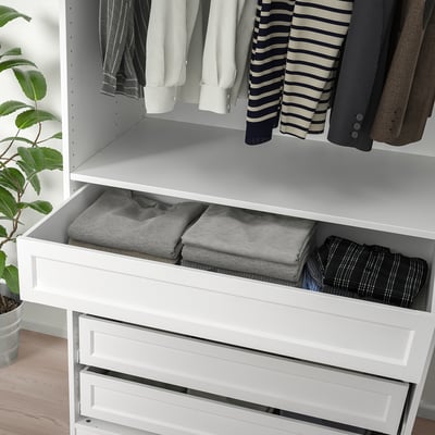 KOMPLEMENT Drawer liner, light gray, 35x11 3/4 - IKEA