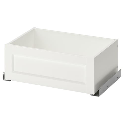 KOMPLEMENT Drawer with framed front - white 19 5/8x13 3/4 "