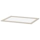 KOMPLEMENT Glass shelf, gray-beige, 29 1/2x22 7/8 "