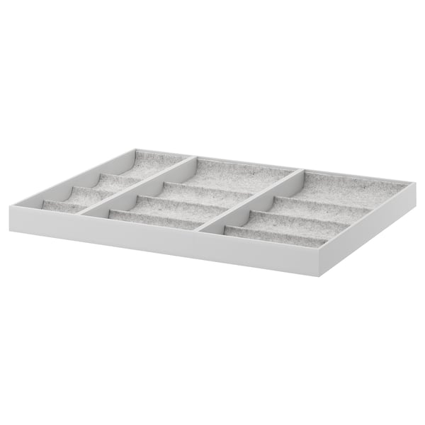KOMPLEMENT Insert for pull-out tray, light gray, 29 1/2x22 7/8 "