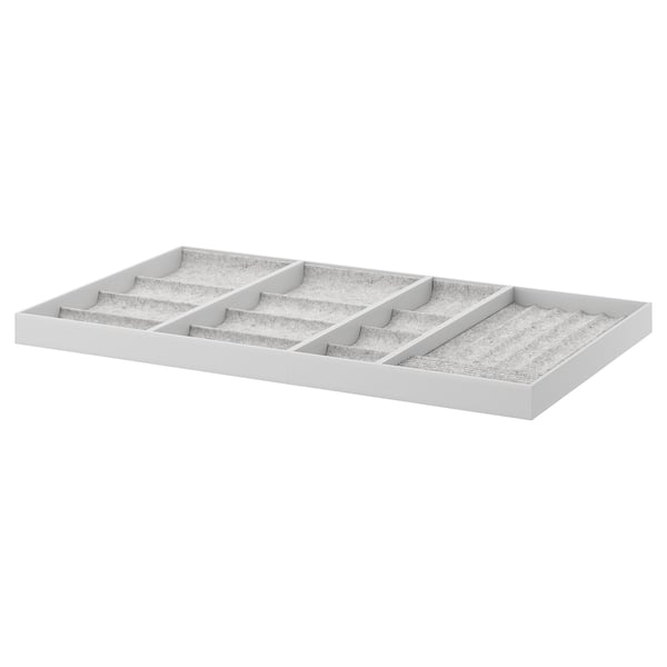 KOMPLEMENT Insert for pull-out tray, light gray, 39 3/8x22 7/8 "