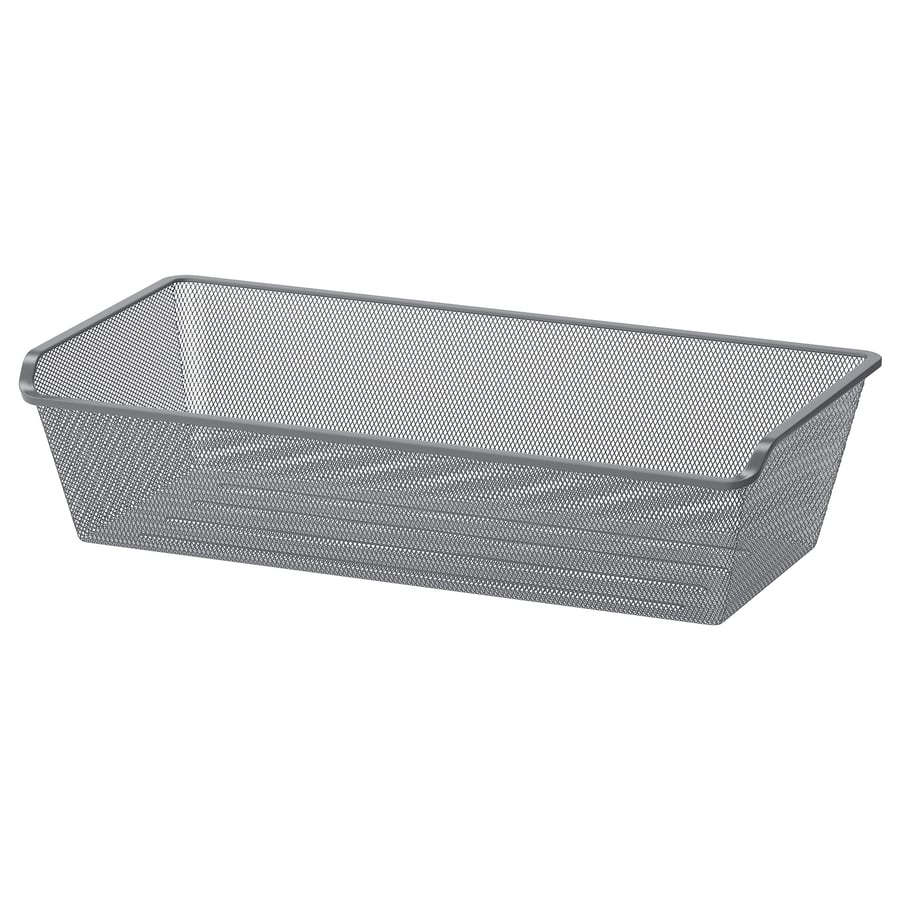 KOMPLEMENT mesh basket, dark gray, 291/2x133/4" IKEA