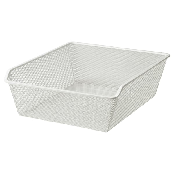 KOMPLEMENT Mesh basket, white, 19 5/8x22 7/8 "