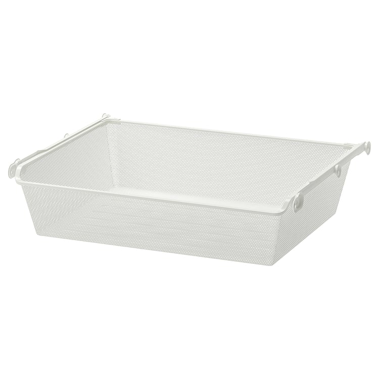 KOMPLEMENT mesh basket with pullout rail, white, 291/2x227/8" IKEA
