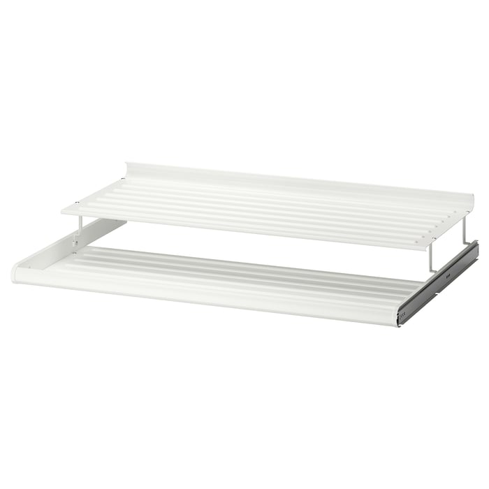 KOMPLEMENT pullout shoe shelf, white, 393/8x227/8" IKEA