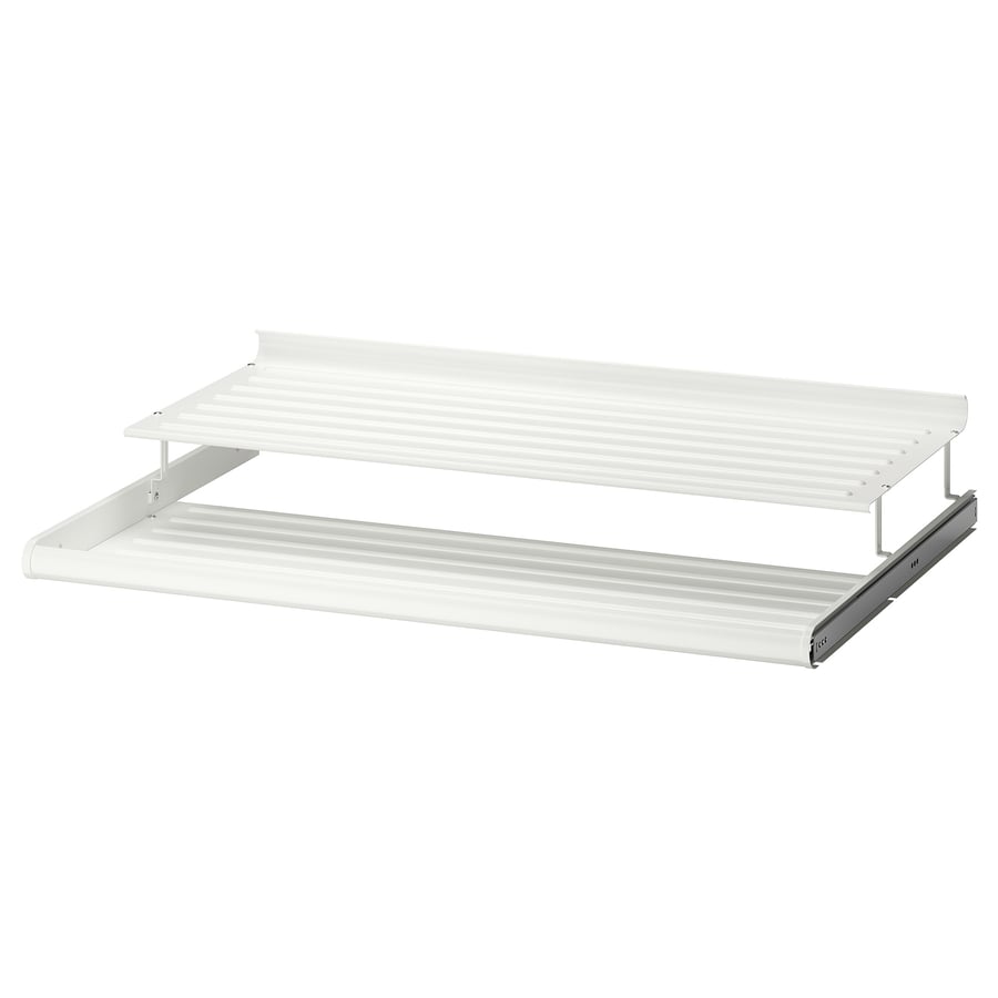 KOMPLEMENT pullout shoe shelf, white, 393/8x227/8" IKEA