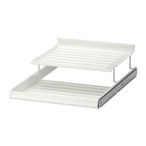 KOMPLEMENT Pullout shoe shelf white, 19 5/8x22 7/8 " IKEA