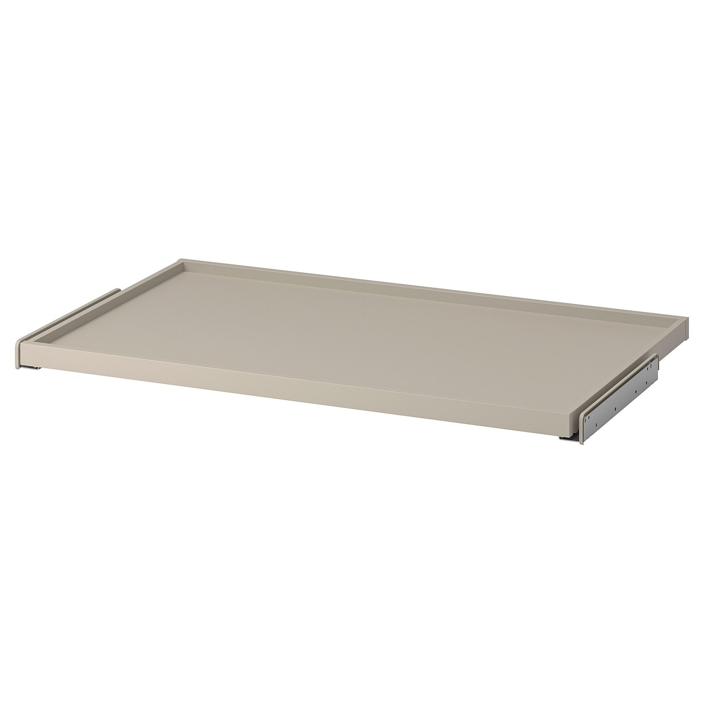 KOMPLEMENT pull-out tray, gray-beige, 393/8x227/8