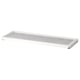 KOMPLEMENT Pull-out tray with drawer mat, white/light gray, 39 3/8x13 3/4 "