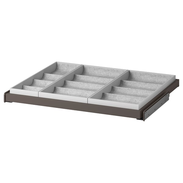 KOMPLEMENT Insert for pull-out tray, light gray, 291/2x227/8 - IKEA