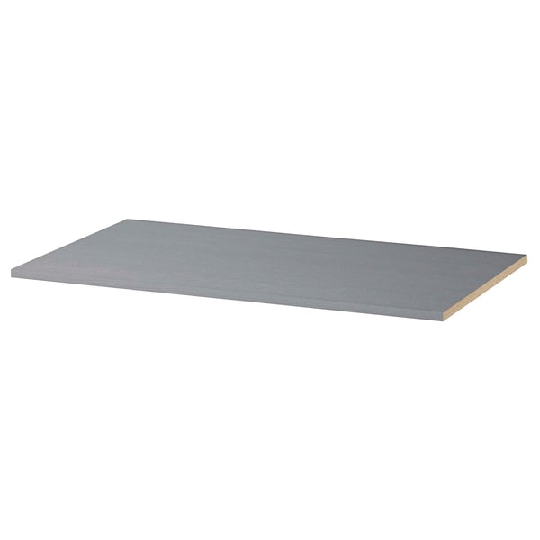 KOMPLEMENT Shelf, gray stained ash effect, 393/8x227/8" IKEA