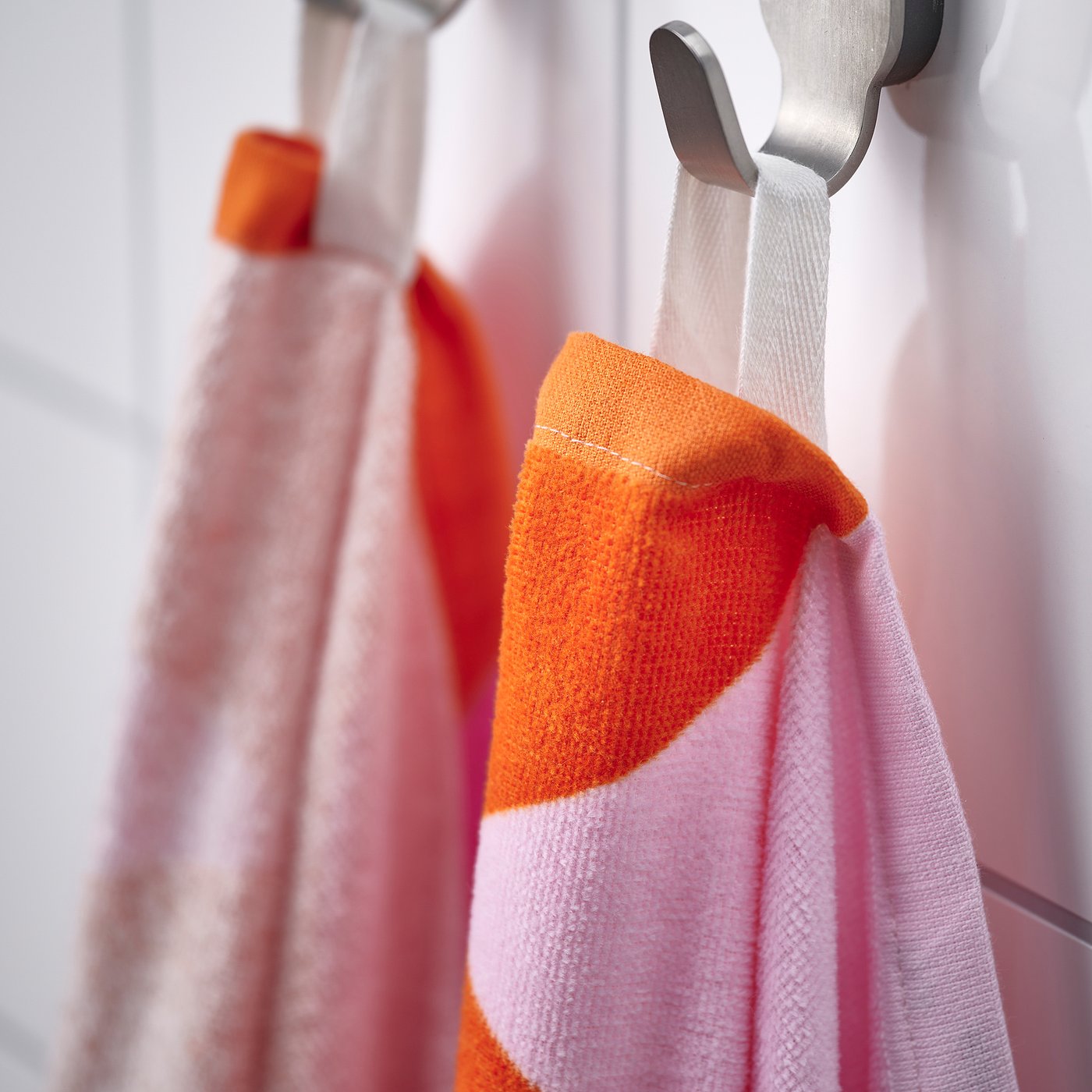 Beach towel, pink/orange 3