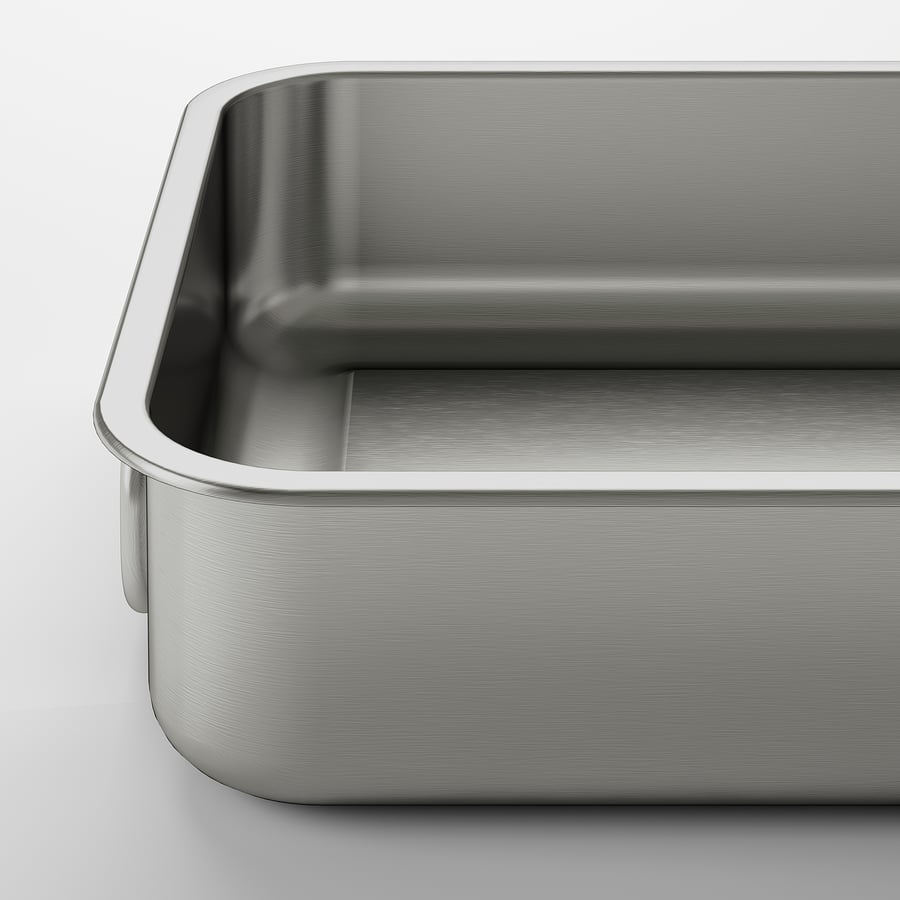 KONCIS roasting pan, stainless steel, 10 ¼x7 ¾" IKEA