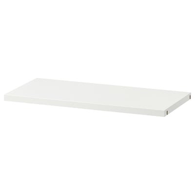 KONSTRUERA Shelf, white, 23 5/8x11 3/4 "