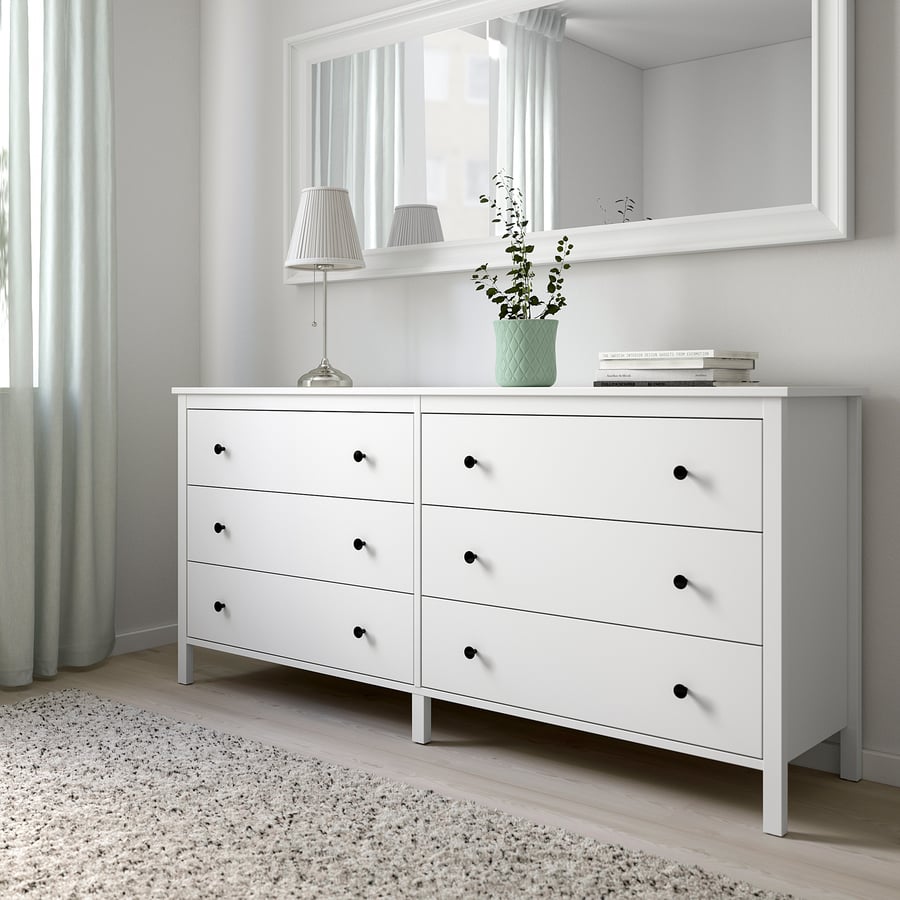 KOPPANG 6drawer dresser, white, 673/4x325/8" IKEA