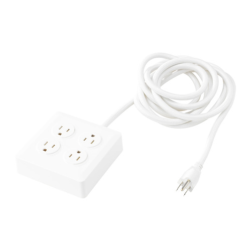 KOPPLA 4 outlet power strip IKEA