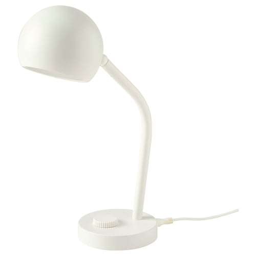 KORVSNÖRE LED desk lamp, dimmable/white