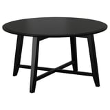 KRAGSTA Coffee table, black, 35 3/8 "