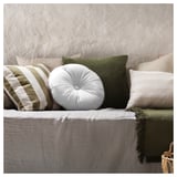 KRANSBORRE Cushion, gray, 16 "