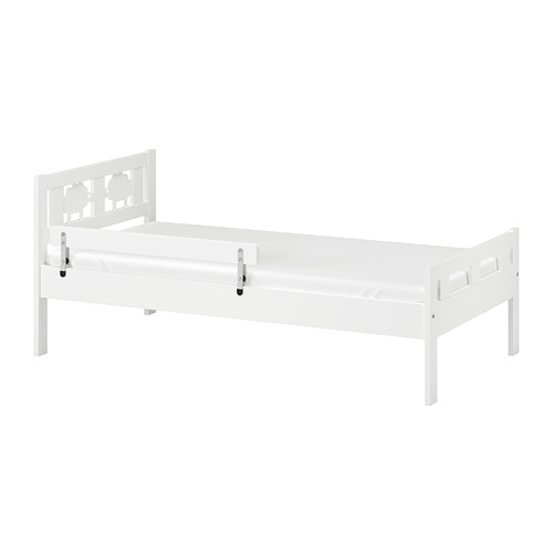 KRITTER Bed frame and guard rail, junior IKEA