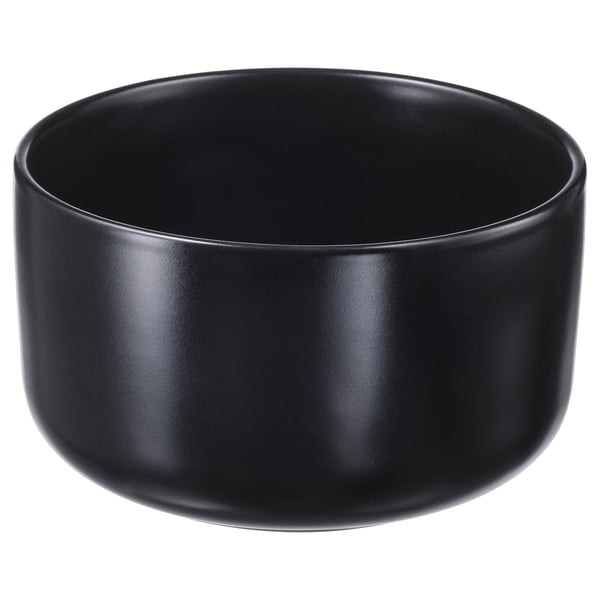 KRÖSAMOS Serving bowl, black, 6" IKEA