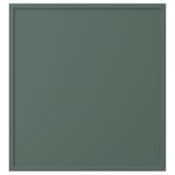 KRUKMAKARE Door, dark gray-green, 23 1/2x25 1/8 "